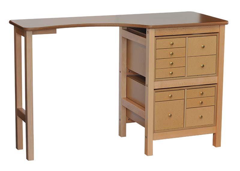 Table de Manucure avec Tiroir Table de Bureau en Imitation Marbre Table en  Bois Massif Etabli pour Prothésiste Ongulaire (Size : 140 * 40 * 78cm)